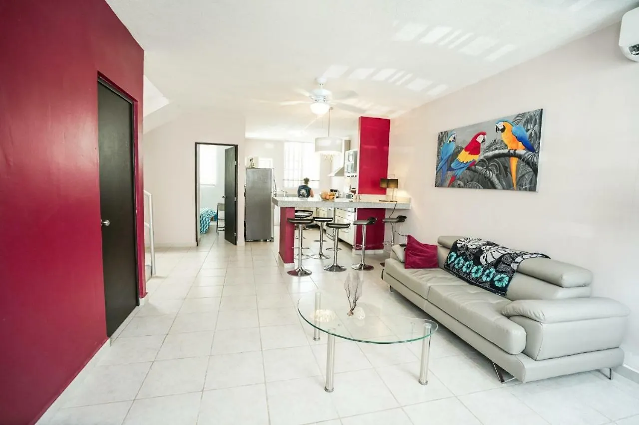 Casa Carolina - 5 Min To Beach By Car, Comfortable, Clean, Nice Admosphere Apartman Puerto Morelos